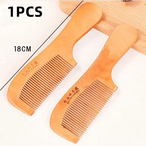 Healthy Hair Care Wooden Tooth Comb